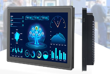 15/15.6-21.5寸工业显示器嵌入式电脑电阻触摸工控一体机